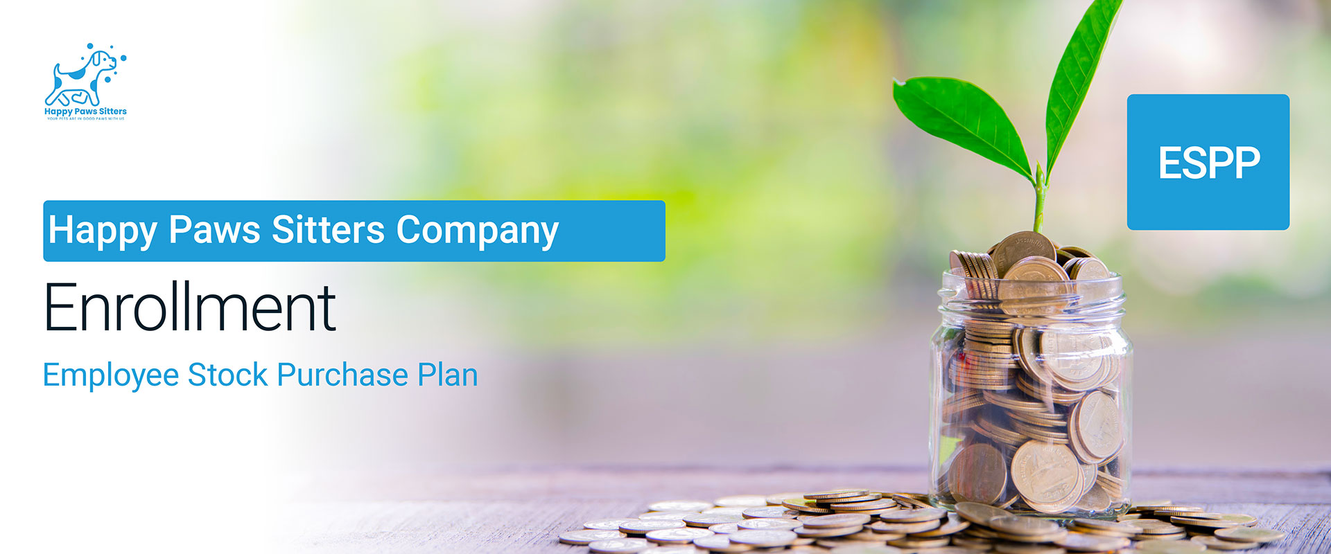 Happy Paws Sitters Company Enrollment for Employee Stock Purchase Plan